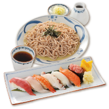 Assorted nigiri sushi, 7 kinds