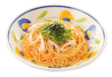 Spaghetti with mentaiko