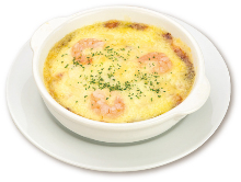 Shrimp gratin