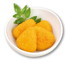 Fried camembert cheese