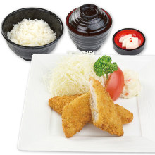 Deep-fried whitefish