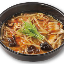 Hot and sour noodle soup