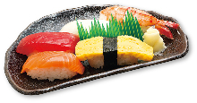 Assorted nigiri sushi, 5 kinds
