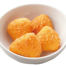 Deep-fried cheese