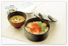 Harako Meshi (salmon roe rice)