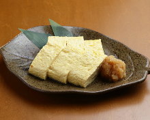 Japanese-style rolled omelet