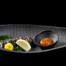 Senmai (omasum) sashimi