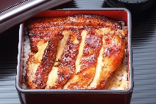 Grilled Eel and Chicken Kabayaki Donburi