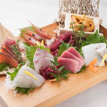 Assorted sashimi, 7 kinds