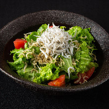 Whitebait salad