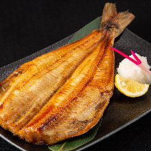 Grilled atka mackerel