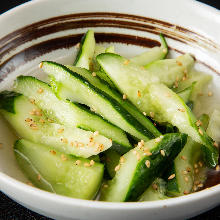 Salted cucumber