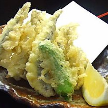 Sardine tempura