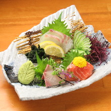 Assorted sashimi, 5 kinds