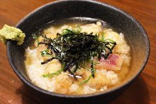 Ochazuke(rice with tea)