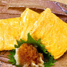 Japanese-style rolled omelet