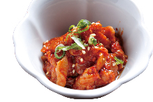 Chanja (Korean spicy marinated cod innards)