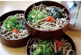 Chilled buckwheat noodles without broth