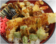 Tempura rice bowl