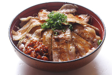 Pork rice bowl