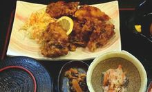 Fried chicken set meal