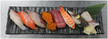 Assorted nigiri sushi