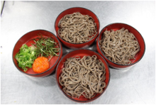 Buckwheat noodles