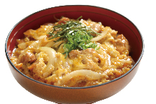 "Oyako" chicken and egg rice bowl