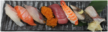 Assorted nigiri sushi