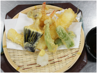 Assorted tempura