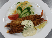 Deep-fried shrimp Deep-fried shrimp
