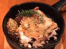 Grilled chicken and herb