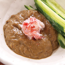 Miso-like paste of crab organs