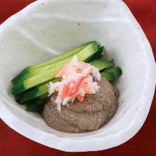 Miso-like paste of crab organs