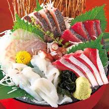 Assorted sashimi, 5 kinds