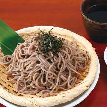 Chilled buckwheat noodles without broth