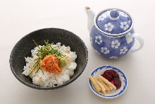 Ochazuke(rice with tea)