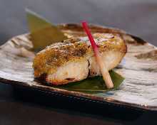 Grilled spanish mackerel with Saikyo miso