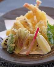 Assorted tempura