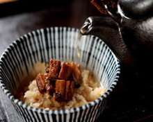 Kaisen chazuke (seafood and rice with tea)