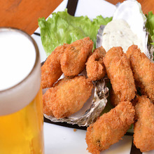 Deep-fried oysters