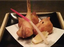 Fried Japanese pufferfish