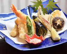 Assorted tempura