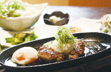 Beef hamburg steak