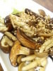 Stir-fried mushroom with butter