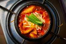 Cheese tteokbokki