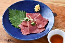 Edible raw beef