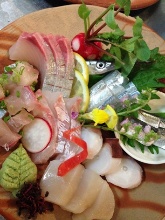 Assorted sashimi, 5 kinds