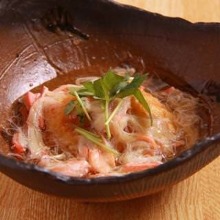 Deep-fried tofu in broth