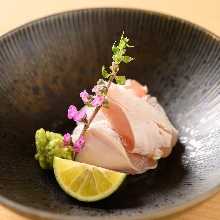 Seared free range chicken